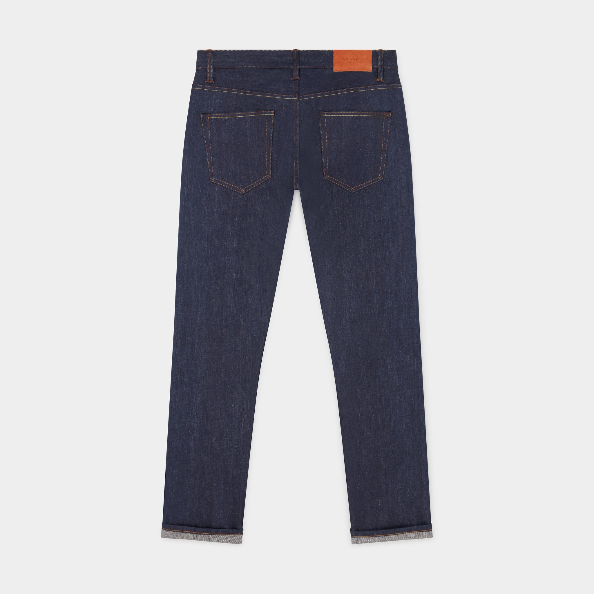 Loose Tapered 14.5oz Candiani Red Listed Organic Nettle Selvedge Jeans (Indigo) Jeans HAWKSMILL DENIM CO