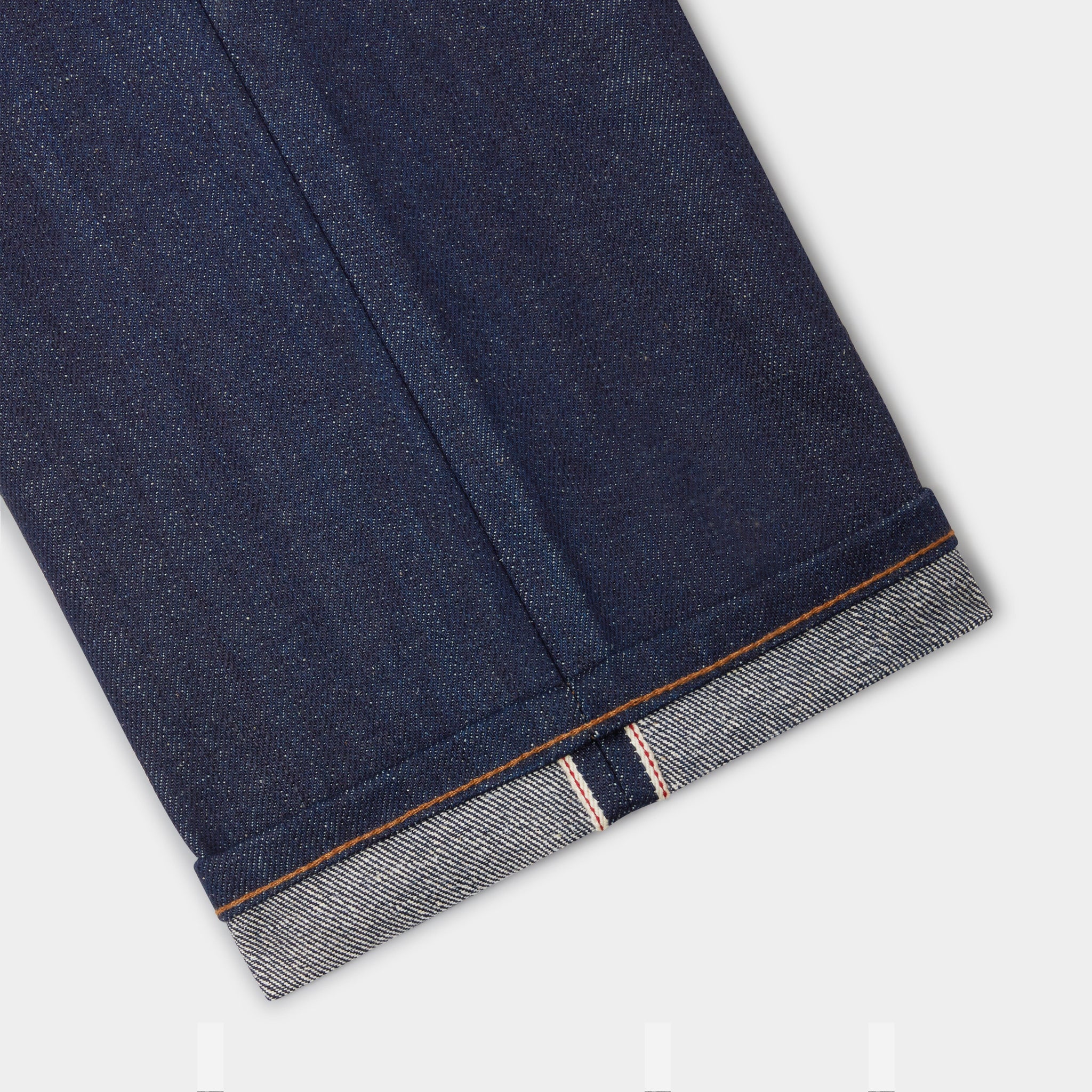 Loose Tapered 14.5oz Candiani Red Listed Organic Nettle Selvedge Jeans (Indigo) Jeans HAWKSMILL DENIM CO