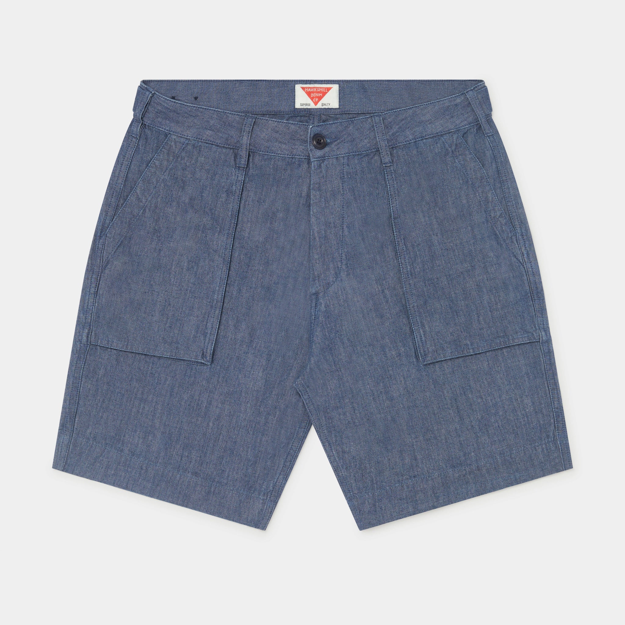 Utility Shorts MK3 (Chambray) Trousers HAWKSMILL DENIM CO