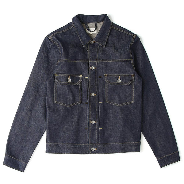 Raw denim hotsell jeans jacket