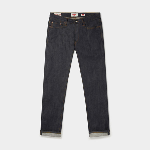 Loose Tapered Japanese 14oz Selvedge Jeans (Indigo