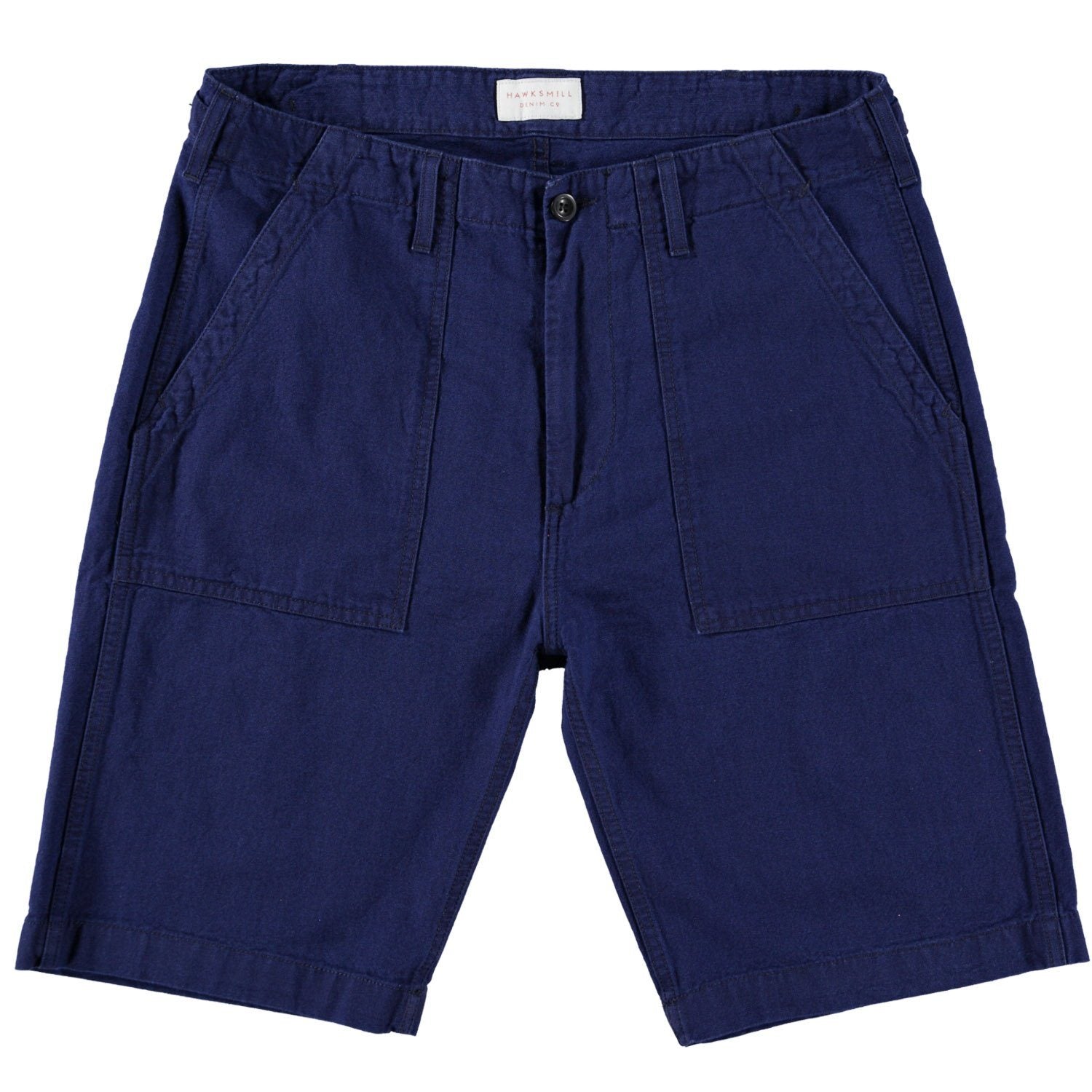 Indigo Utility Shorts TROUSER HAWKSMILL DENIM CO