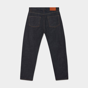 Loose Tapered MK2 Japanese Denim Jeans (Indigo) - Kuroki Jeans HAWKSMILL DENIM CO