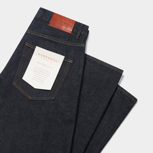Loose Tapered MK2 Japanese Denim Jeans (Indigo) - Kuroki Jeans HAWKSMILL DENIM CO