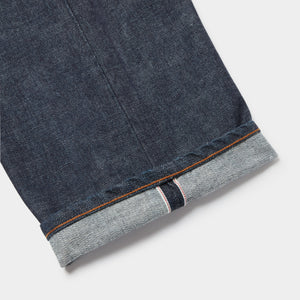 Wide Fit Japanese Selvedge Jeans (Indigo Rinse) - Kuroki Jeans HAWKSMILL DENIM CO