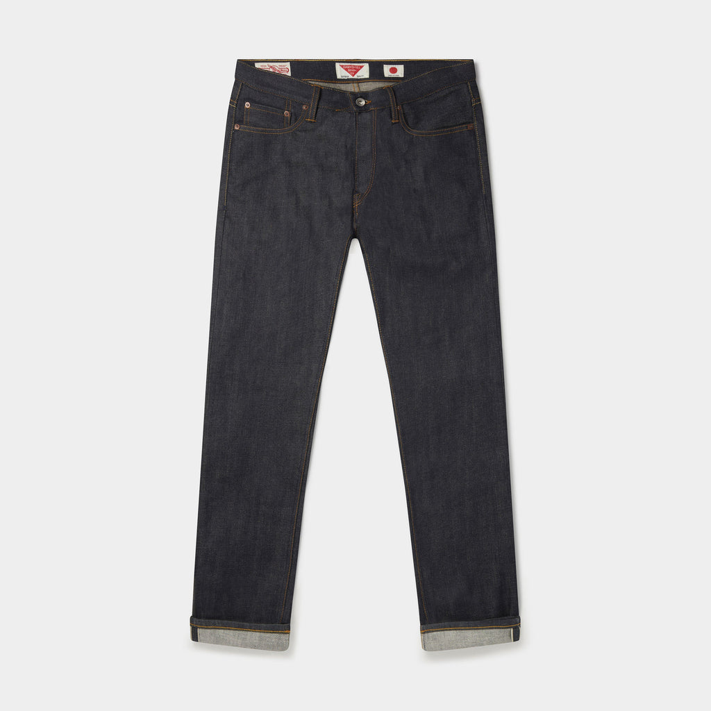 Loose Tapered Japanese Selvedge Jeans (Indigo) - Kaihara