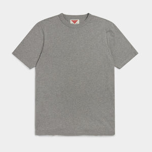 Organic Cotton T-shirt (Grey Marl) T-shirts HAWKSMILL DENIM CO