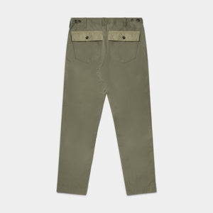 Organic Cotton Ripstop Utility Pants MK2 (Dusky Green) Trousers HAWKSMILL DENIM CO