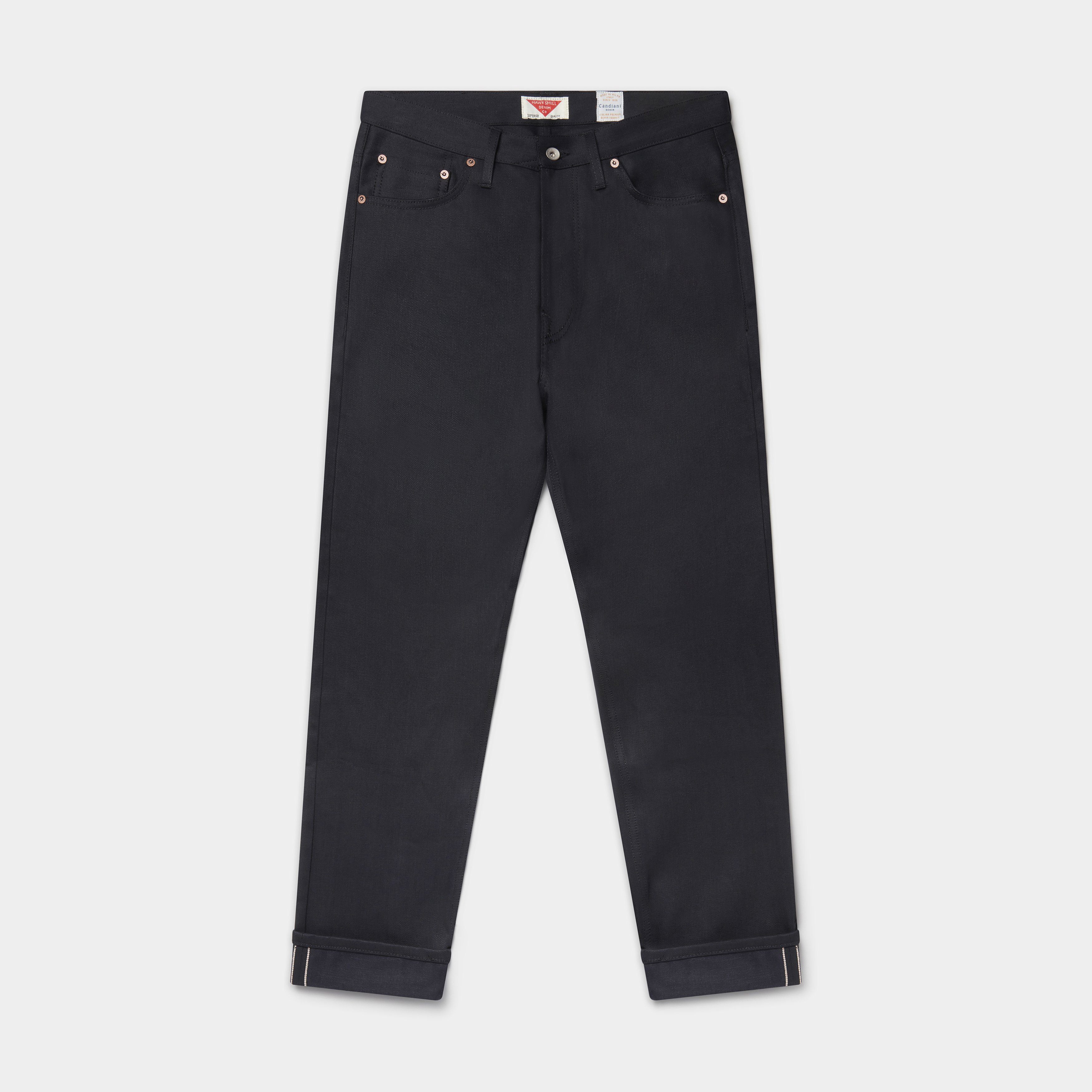 SLIMTAPERBLACKORGANICSELVEDGE_ 
