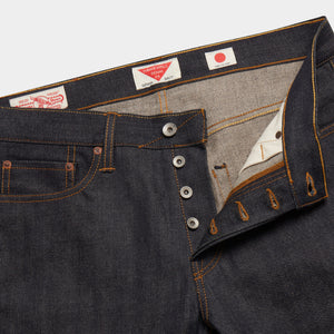 Slim Tapered Japanese Selvedge Jeans (Indigo) - Kaihara Jeans HAWKSMILL DENIM CO